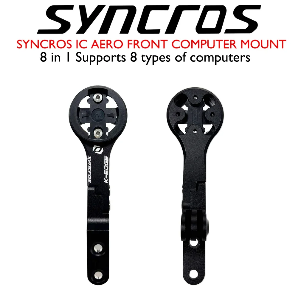 

Syncros CNC Alloy GPS/Bike Computer Mount for CRESTON IC SL AERO Road Handlebars - Ultralight Universal Cycling Accessories