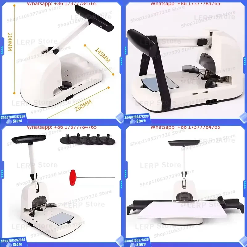 Manual Office Rounder 0528 6 in 1 Round Corners Semi-Circle Paper Cutter Cut Corners PVC Business Cards