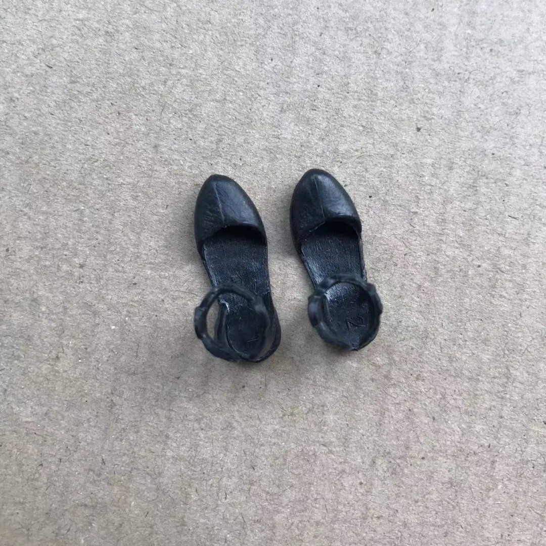 Zapatos coloridos para muñecas, sandalias, accesorios originales para muñecas pequeñas, piezas decorativas, novedad 1/6