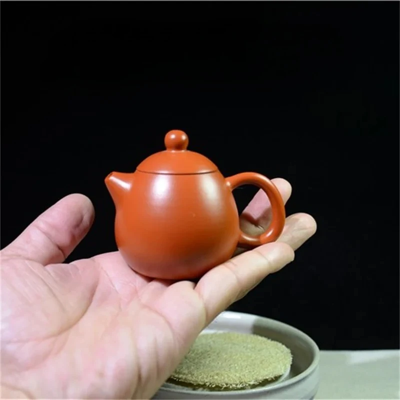 

Высококачественный чайник с яйцом дракона Исин, оригинальный шахта, фиолетовый глиняный чайник, полностью ручная посуда, чайник, чайник Productos Chinos