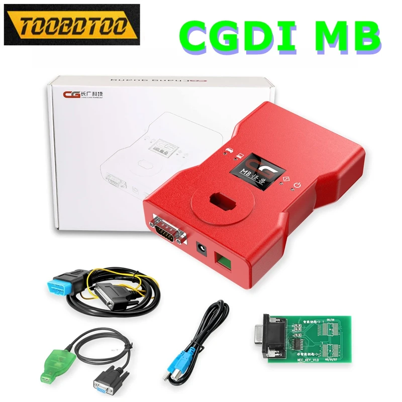 

CG CGDI MB для ремонта автомобильных ключей Mercedes-Benz, адаптер-симулятор ELV, адаптер переменного тока, адаптер NEC, инструмент для программирования ключей, быстрая доставка