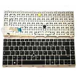 Teclado Azerty francés Original para HP EliteBook 840 G5 / 846 G5 / 745 G5 ZBook 14u G5 G6 L11307-051 HPM17B5 FR