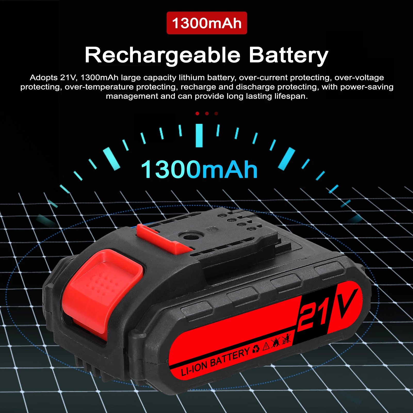 21V High Capacity Tile Tiling Machine Wall & Floor Vibrating Laying Tool Home Decoration Utility with Enlarged Head