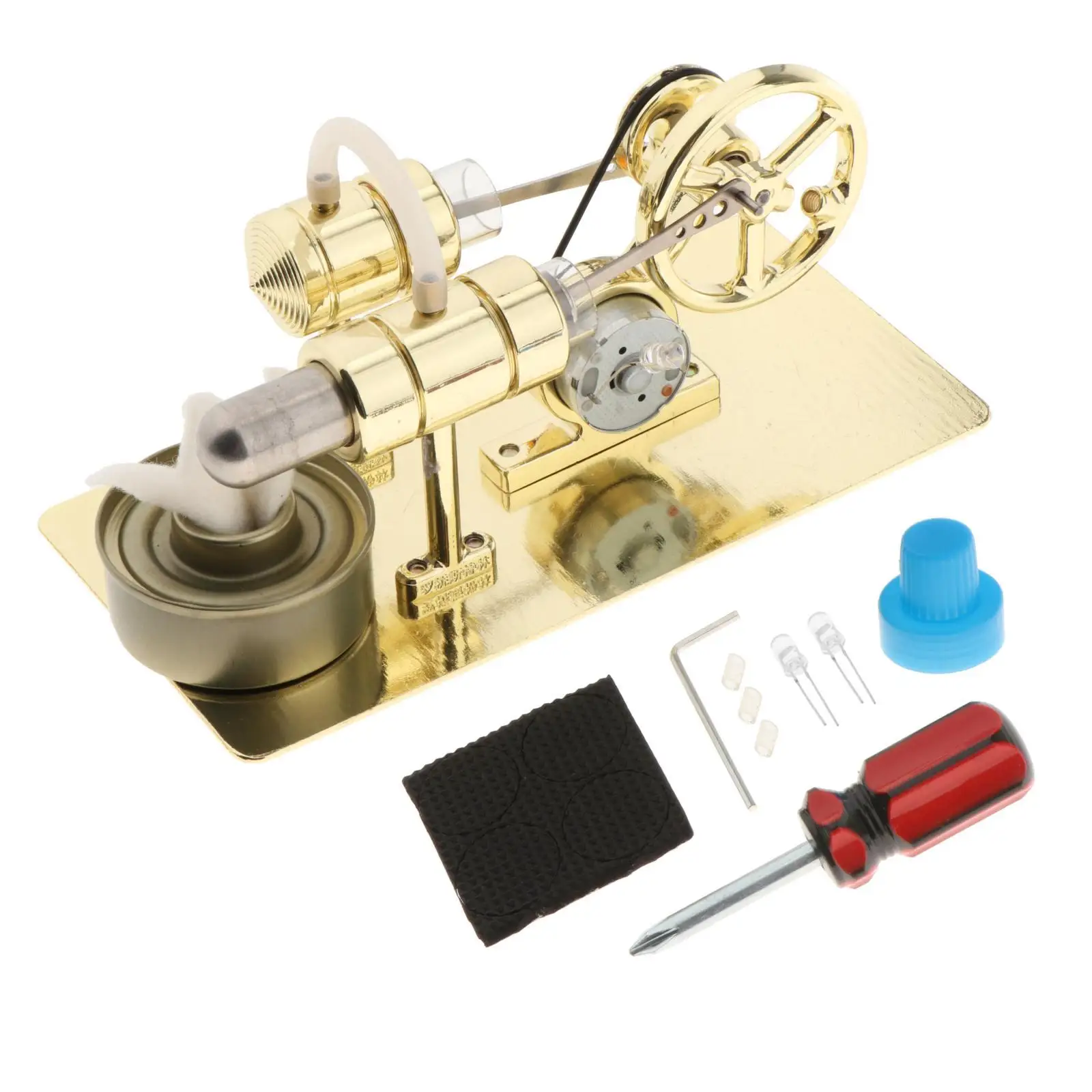 Hot Air Stirling Engine Motor DIY Stirling Generator Engine Kits Steam Toys