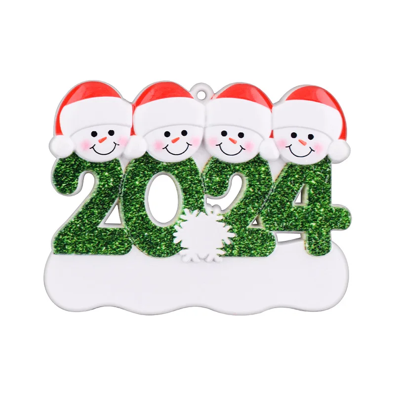 

Snowman Pendant Christmas Tree Decoration Personalised Family Ornament Merry Christmas Decorations For Home New Year 2024 ﻿