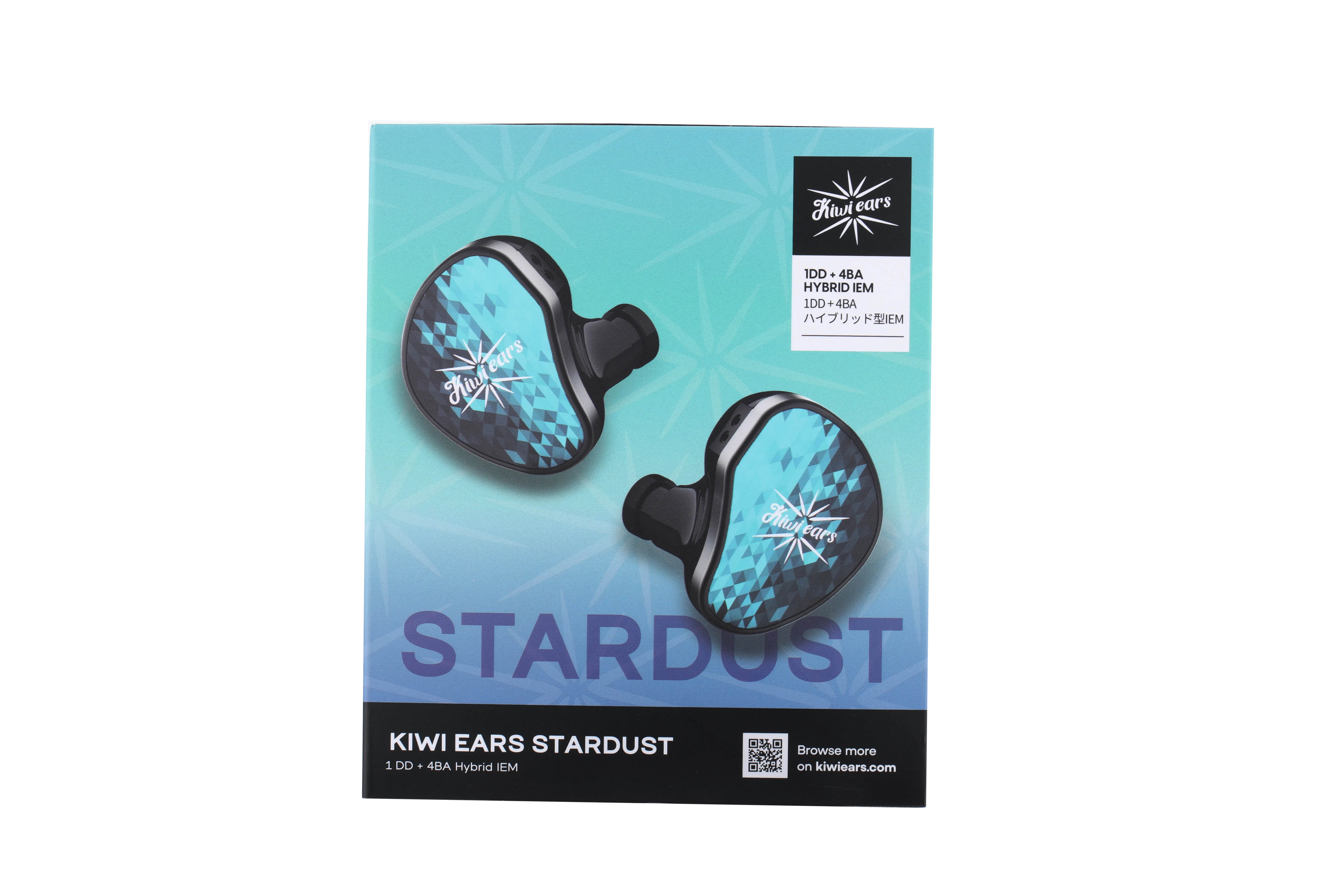 Linsoul Kiwi Ears Stardust 1DD+4BA Hybrid IEM mit ergonomischem Sitz und leichter Konstruktion – Detail 15