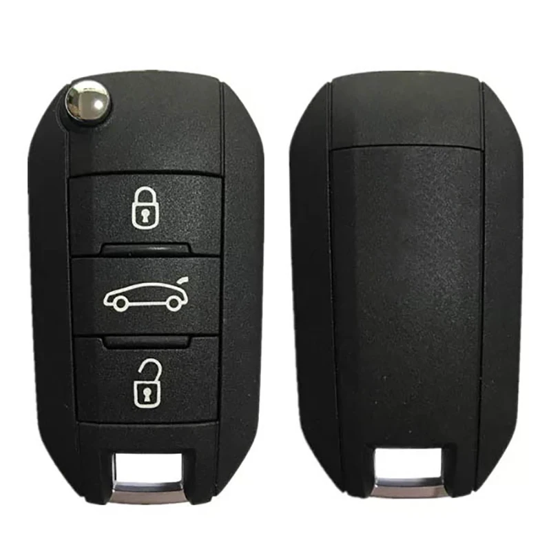 CN009050 Aftermarket Smart Key Fob 4A Chip 434MHZ Para Peugeot 208 2008 301 308 508 5008 Citroen C-Elysee C4-Cactus Carro Remoto