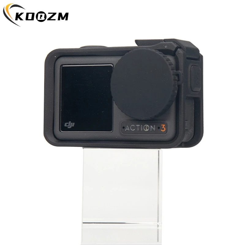Poeira e queda resistente Camera Lens Cover, tampa protetora para DJI Action 4 e 3 Sports Camera Acessórios