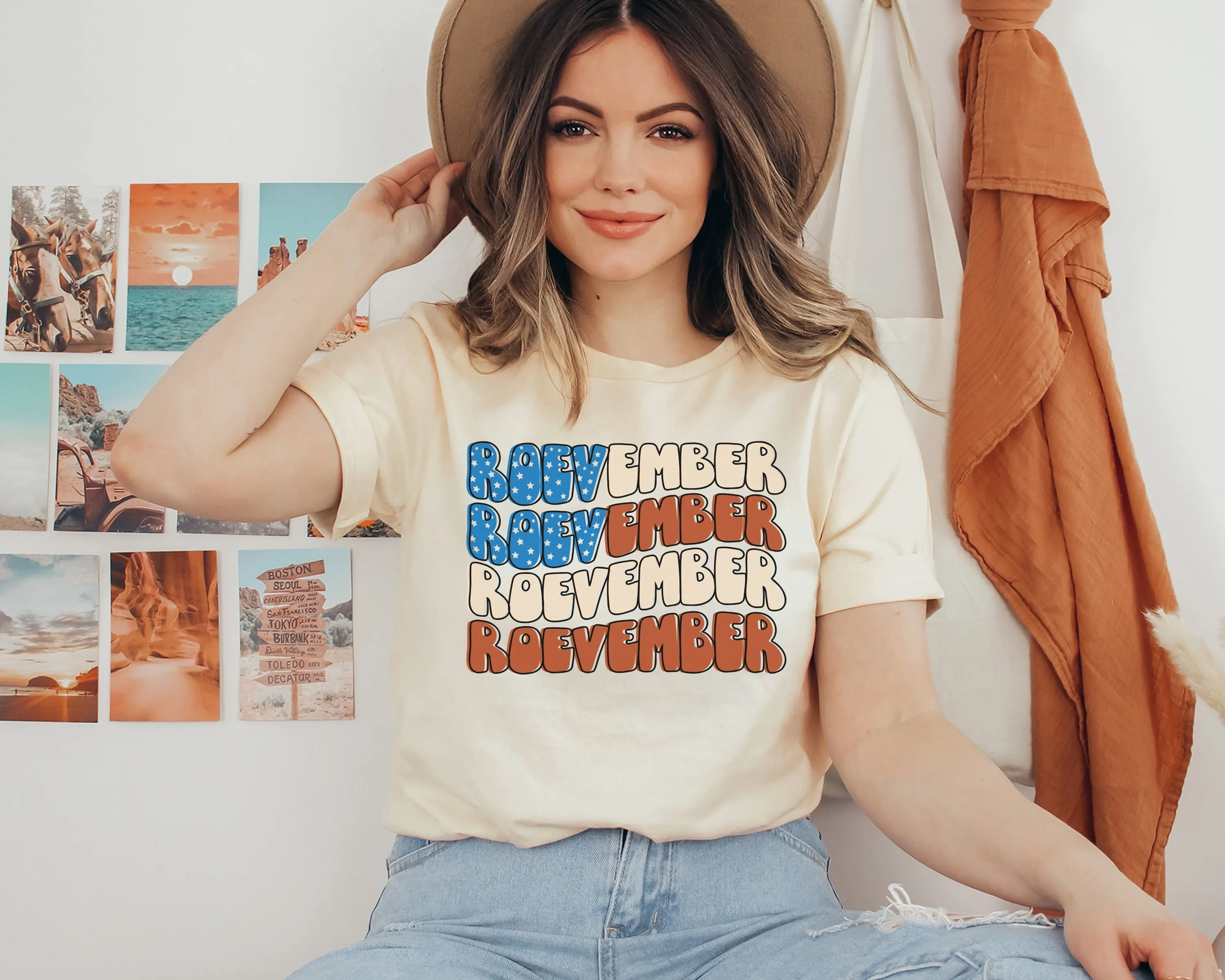 

Roevember Vote T Shirt FeminisT Womens Rights Reproductive Protect Roe V Wade Social Justice