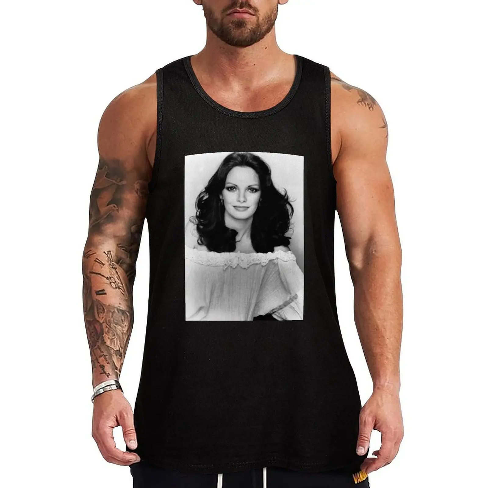 Camiseta sin mangas Jaclyn Smith, camiseta informal holgada y transpirable para uso diario