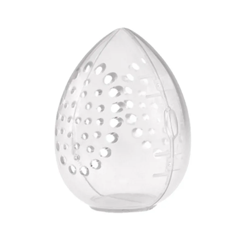 Boîte de Rangement Transparente en Forme de Coquille d'emouf pour Maquillage, Outil de miles Portable pour le Voyage