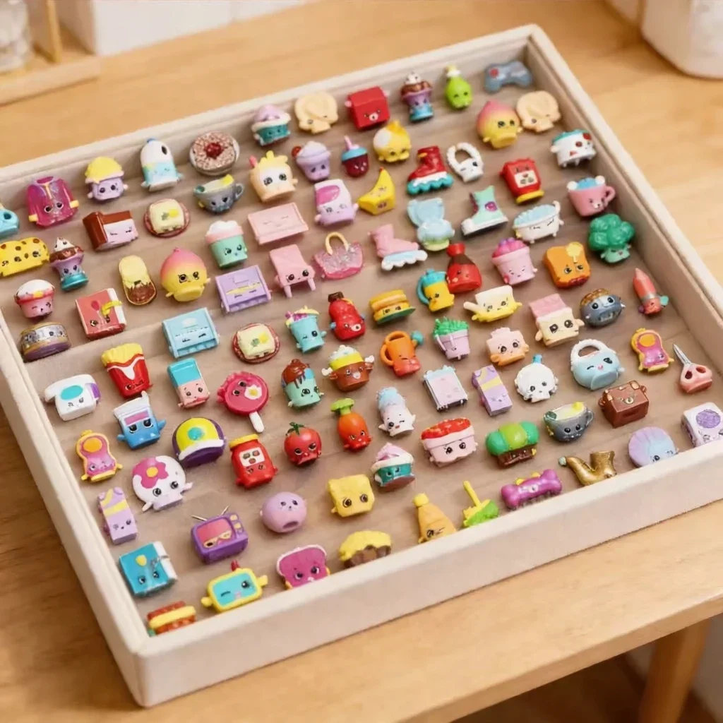 25pcs/lot Miniature Shopping Fruit Dolls Styles Toys For Family Kids Action Figures For Little Figurines Mixed Season