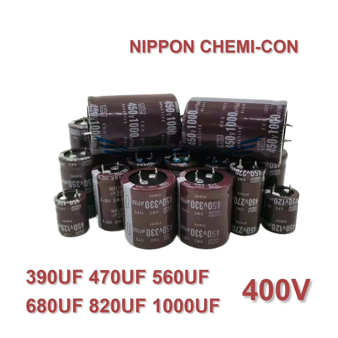 5-2-pecas-capacitor-eletrolitico-nippon-chemi-con-de-alta-qualidade-novo-400v-470uf-390uf-35x50mm-470uf-560uf-680uf-820uf