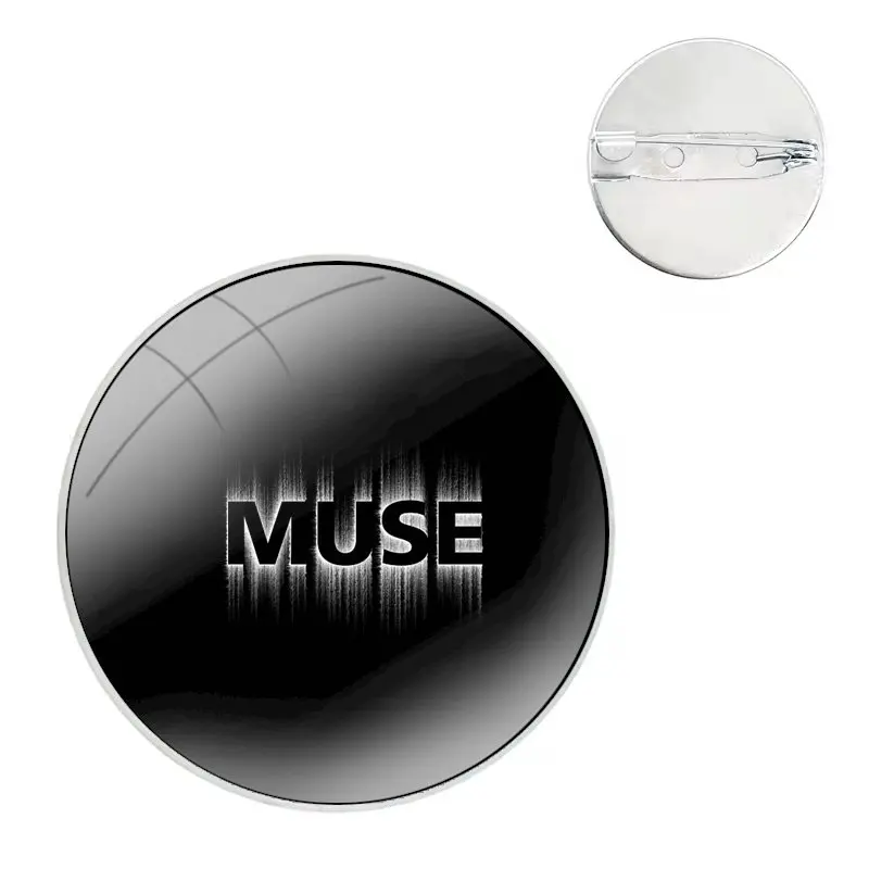 Muse Band Pins Badge Metal Brooches For Clothes Backpack Decoration gift