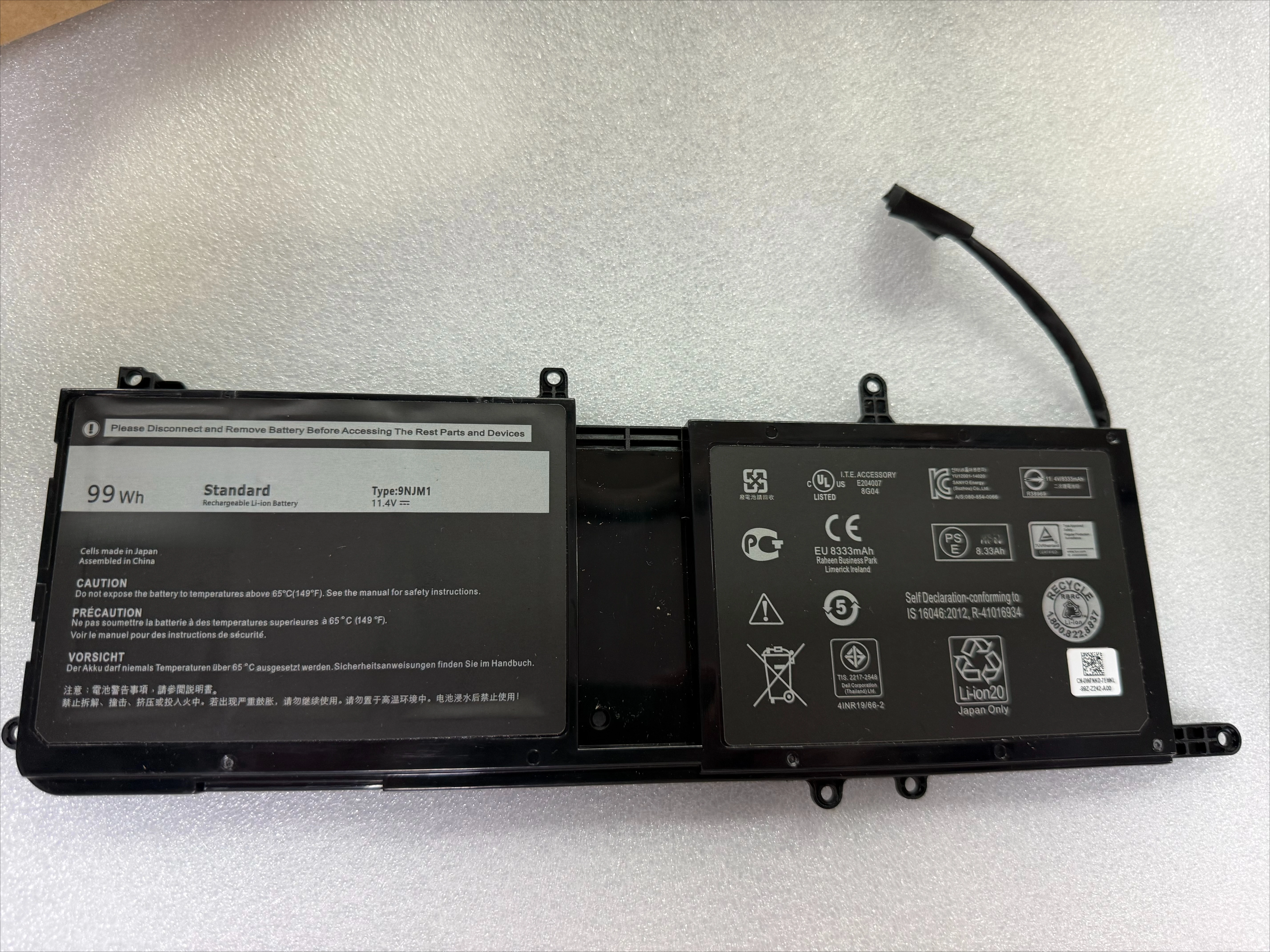 ，。for Alienware 17 R4 R5 ALIENWARE15 R3 P31E 9NJM1 batteries，。