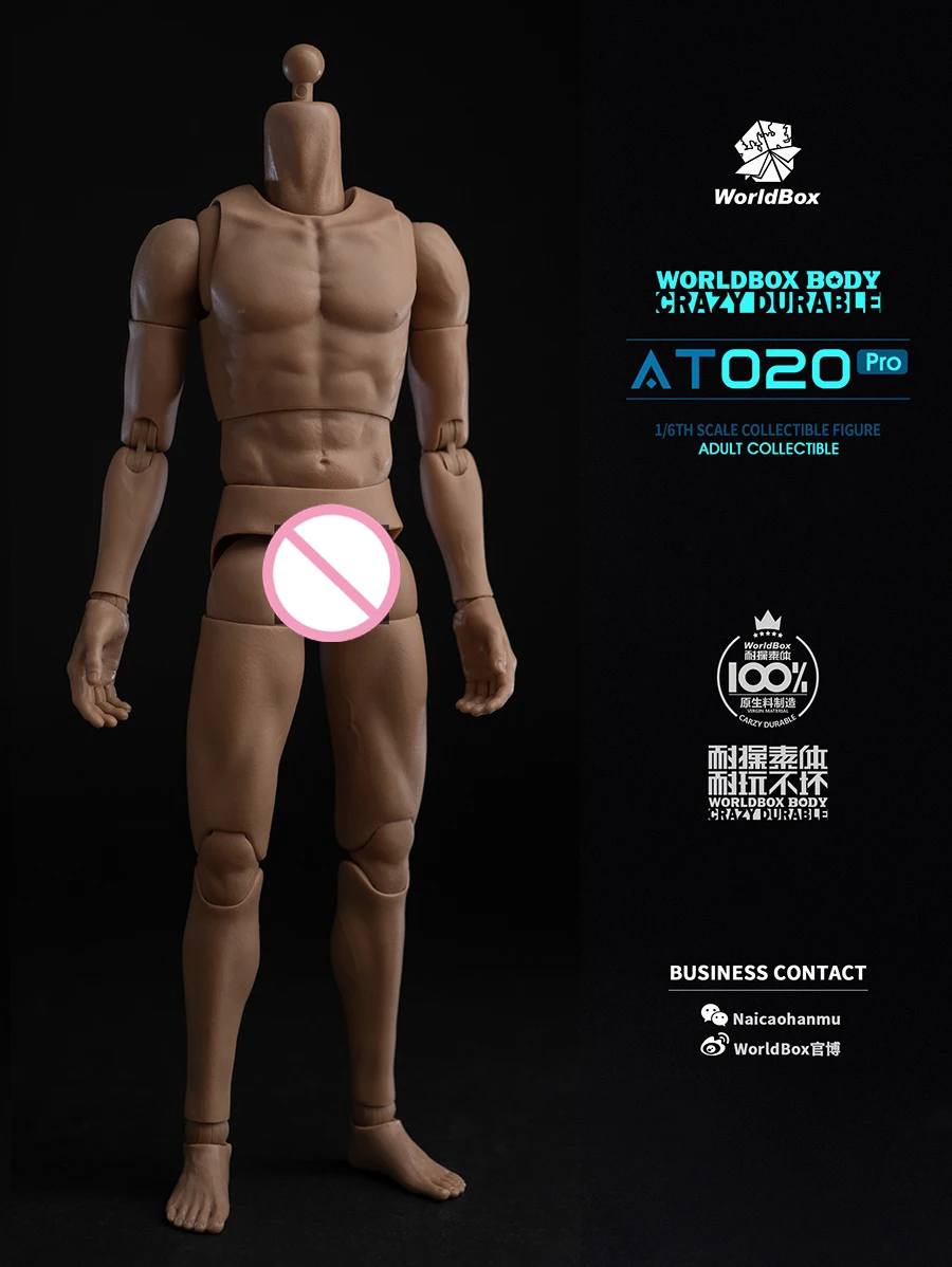 WorldBox 1/6 Spier Mannelijke Gezamenlijke Body Action Grafiek Duurzaam Lichaam AT011 AT012 AT017 AT018 AT020 AT016 AT027 AT030 AT032 AT042