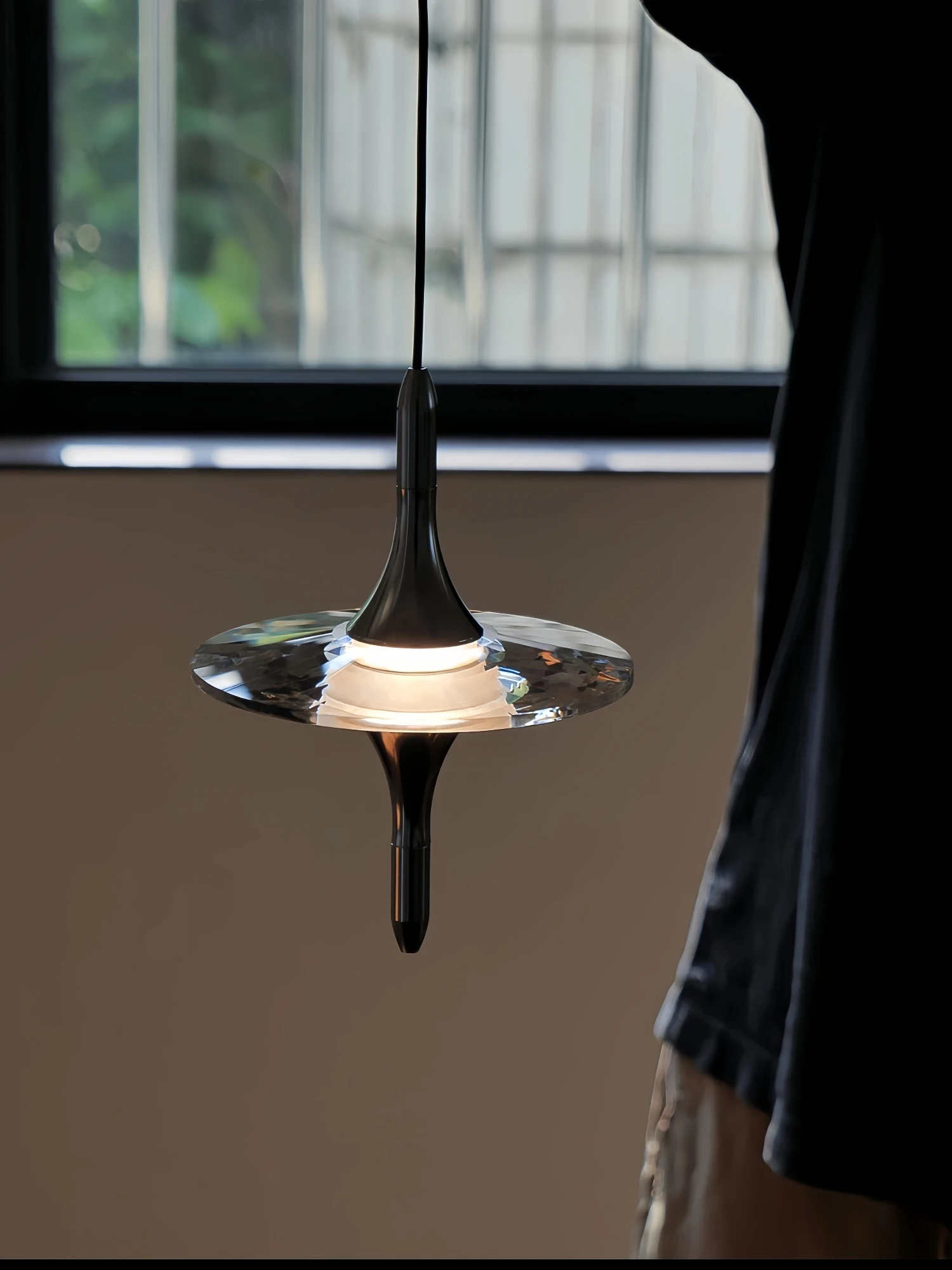 

Подвесной светильник YEBMLP "Метеоритный дождь", хром, хрусталь