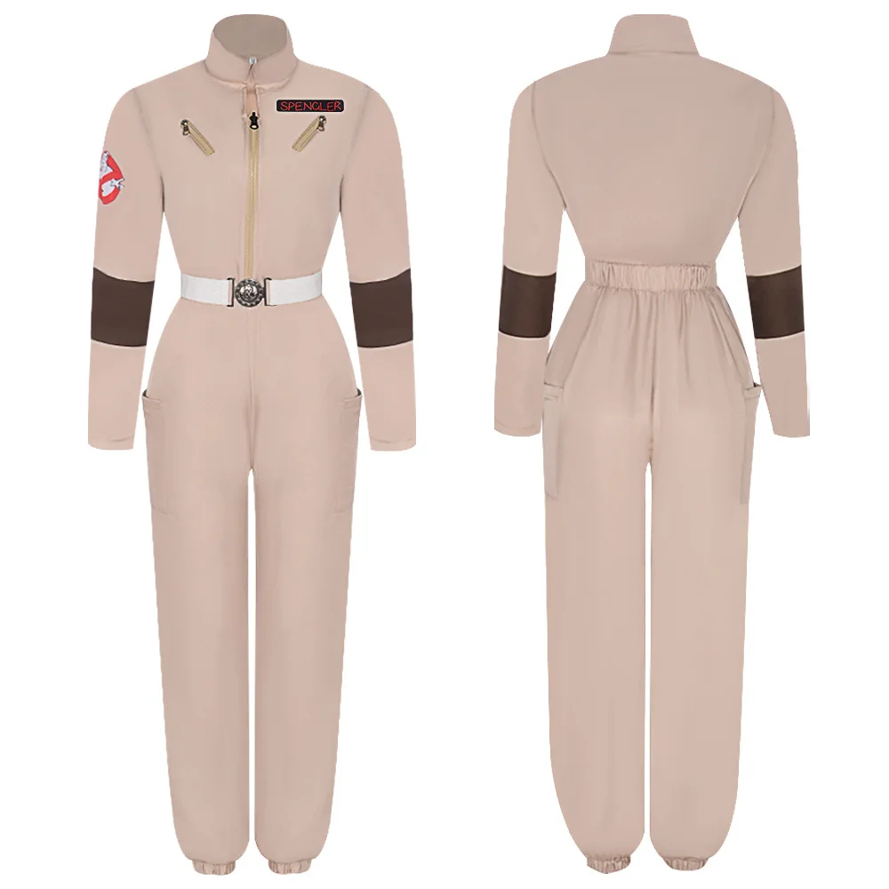 Afterlife Ghostbu Spengler Cosplay Team Uniform Costume Jumpsuit Halloween Women Unisex