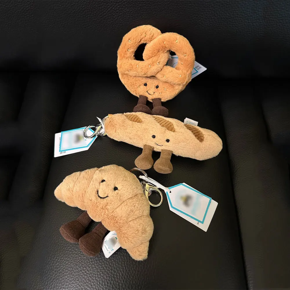 

Новый брелок-подвеска JC Food в форме хлеба, с биркой и этикеткой, — милый аксессуар для сумки и идеальный праздничный подарок для женщин.