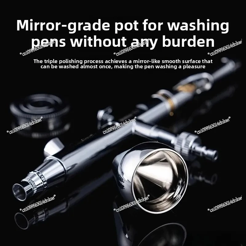 

Model Spraying and Coloring, Mobius Quick-release Double-action Airbrush 0.2/0. 3mm