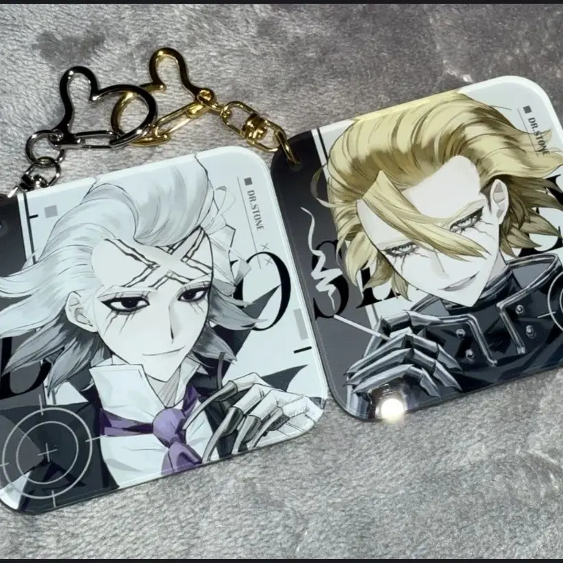 Llavero de Anime Stanley Snider para mujer, llavero acrílico Dr.STONE, llavero divertido para hombre, colgante, accesorios de adorno, regalo para Amiga