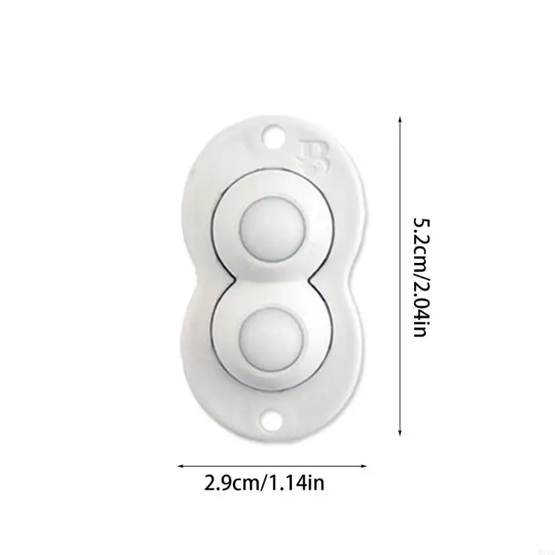 918d 8 упаковывать самоклеящиеся кастеры колеса маленькие поворотные колеса пасты