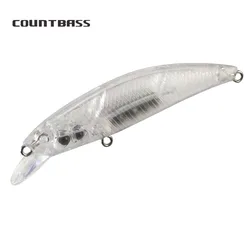 Countbass 10Pcs Blank Hard Lures, 60mm/2.4