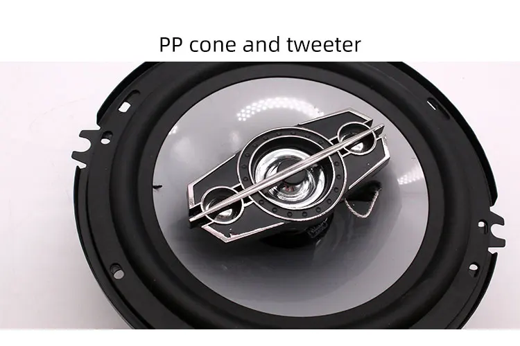 Alto-falante coaxial para carro de 6 polegadas, sistema de alto-falantes de quatro canais para carro, dedicado à modificação de áudio do carro