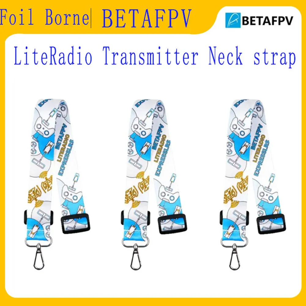 

Ремешок для пультов дистанционного управления BETAFPV LiteRadio 3 и SE, съемный шейный ремешок, также подходит для Frsky Taranis, Jumper T-Lite, Futaba.
