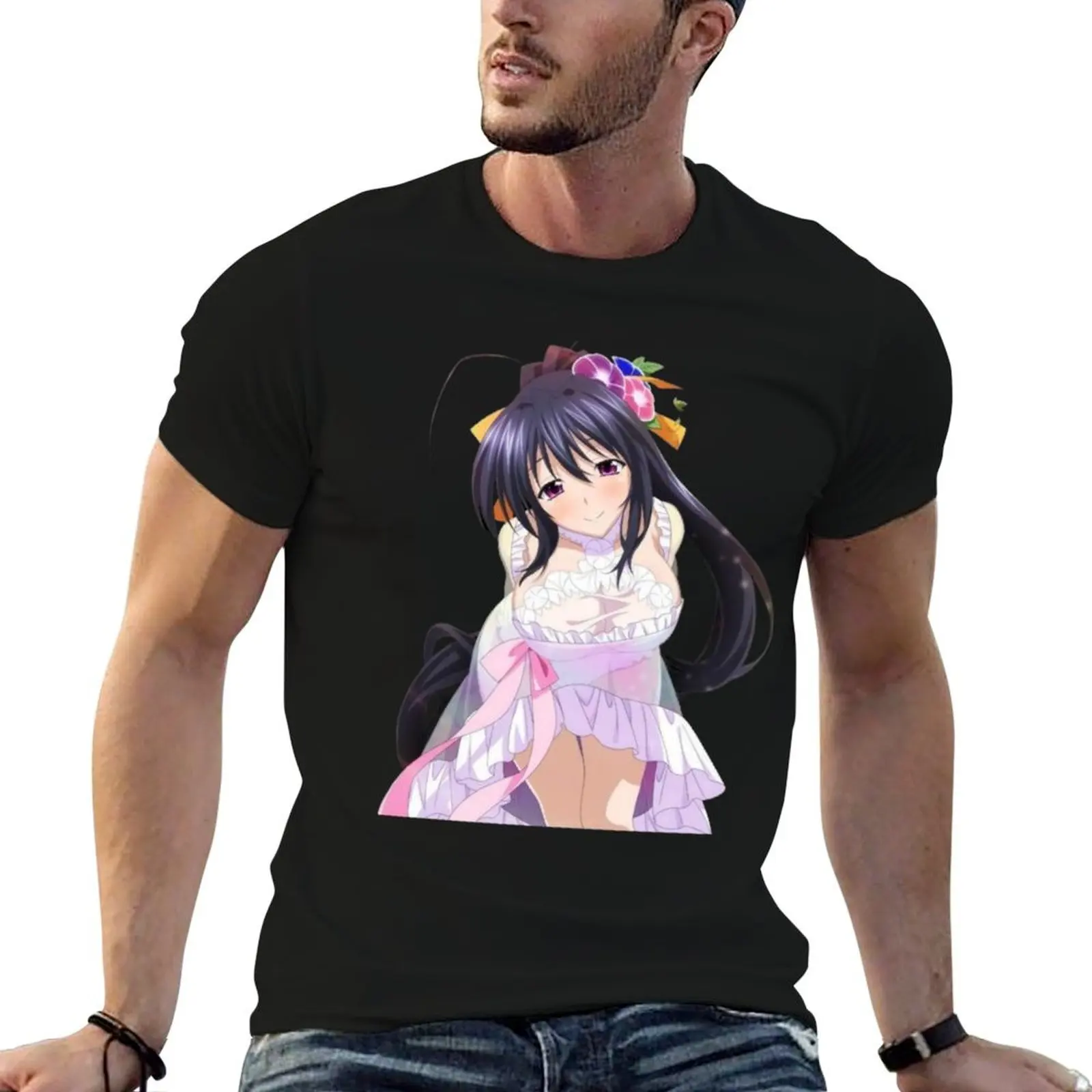 

man Akeno man shirt t luxury shirt cotton T-Shirt Himejima t