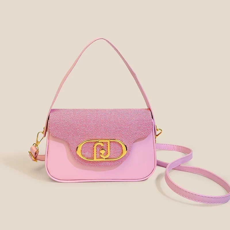 حقيبة كتف ملونة لطيفة 2025 جديدة للنساء، محفظة كروس جلدية ناعمة خفيفة الوزن، تصميم جميل لجميع المناسبات #4