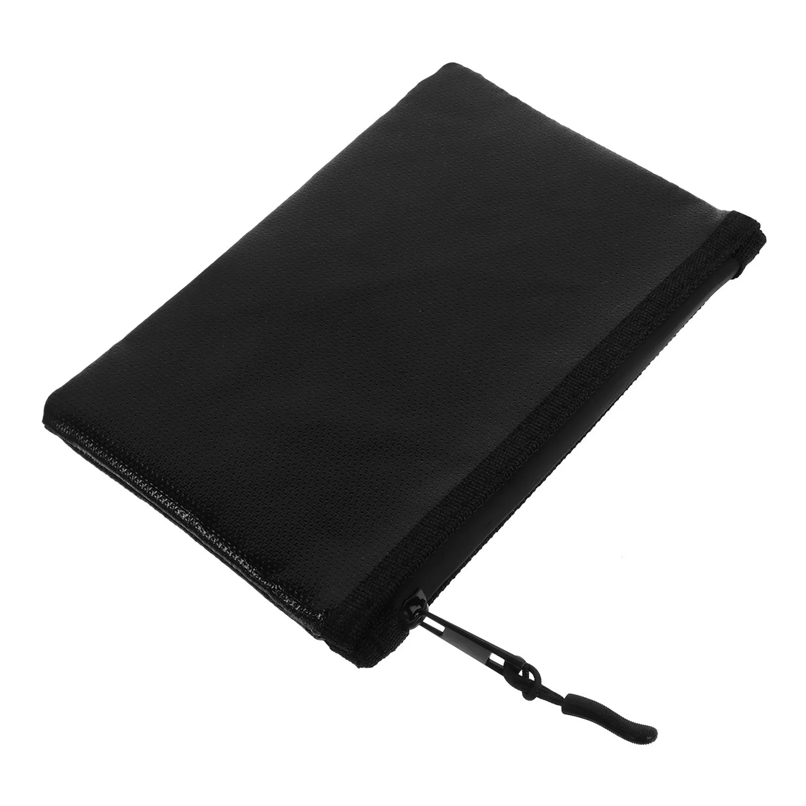 

Portable Fireproof Document Bags Zipper File Pouch Safe Reliable Holder for Files Receipts Bills Cards Multipurpose Organization