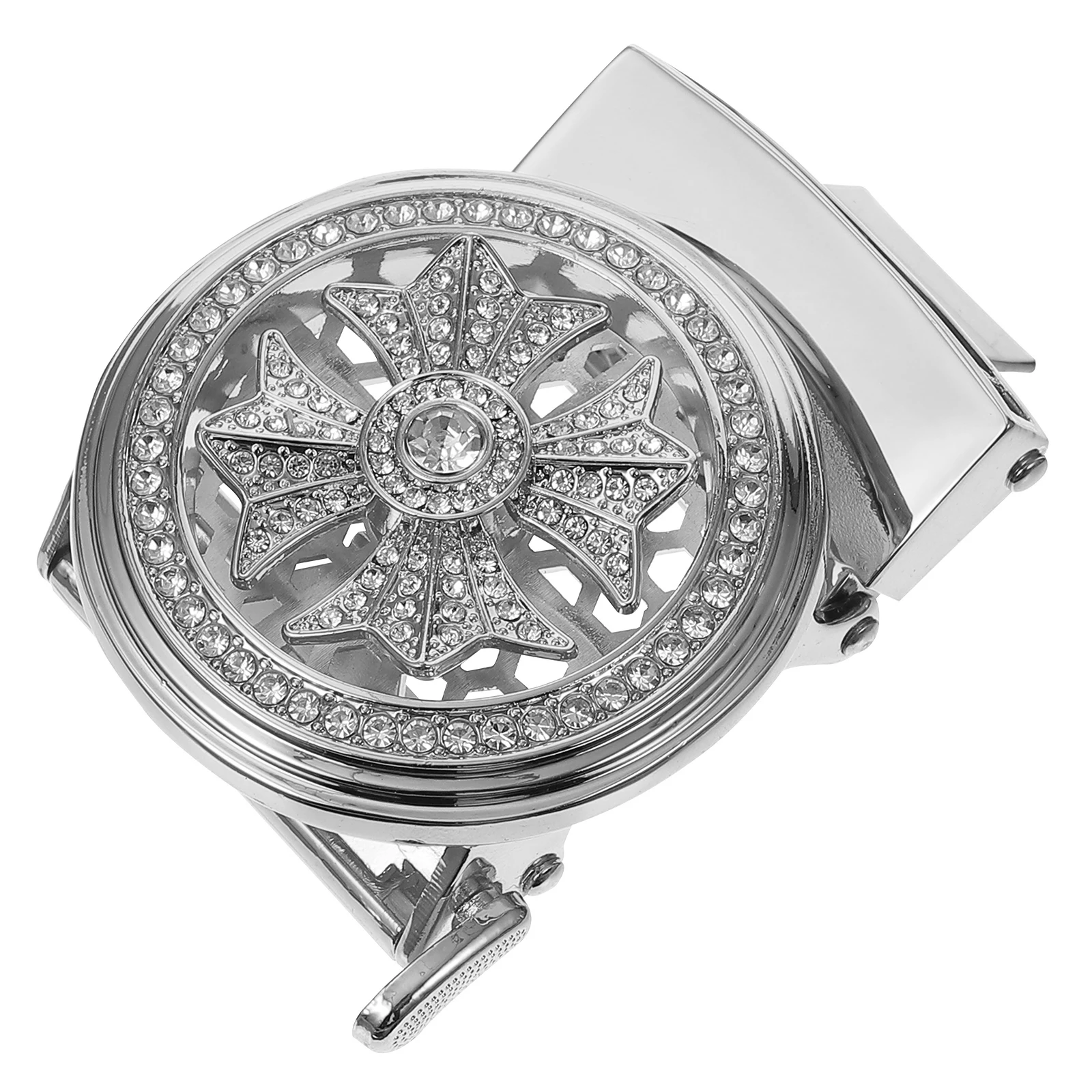 

Men Belt Buckle Zinc Alloy Automatic Fastener For Jeans Clothing Accessories Multifunctional Safety Quick Release