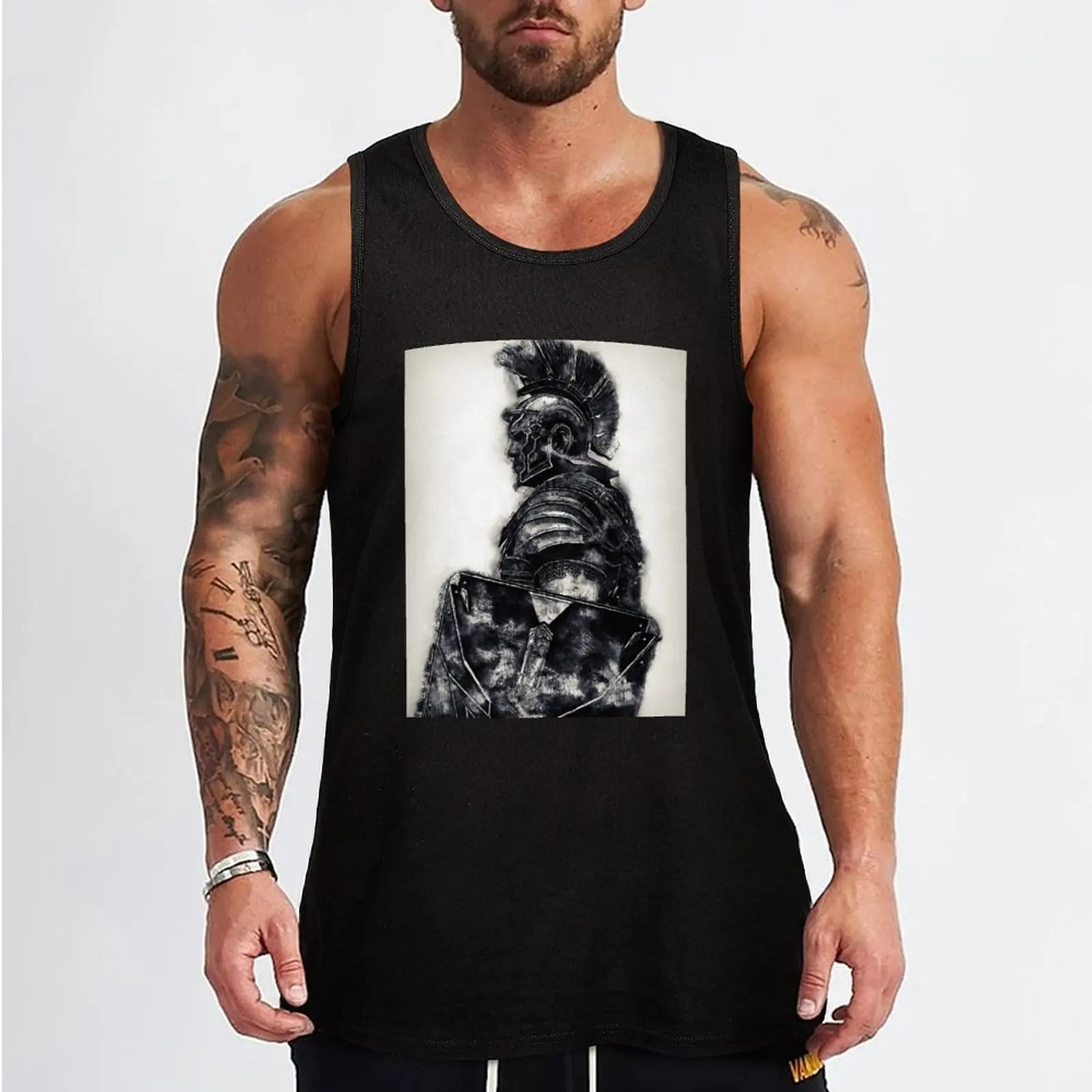 Roman Legionary Tank Top sleeveless tshirts for men Men's tops Men's singlets