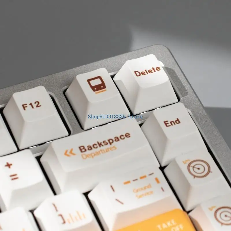  148Pcs Customized Dye Sublimation Keycaps Original Height Flight Plan Keycap