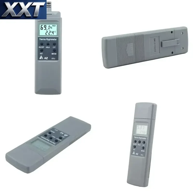 XXT AZ8701 Pocket Type Digital Temperature Humidity Meter Psychrometer Thermometer Hygrometer