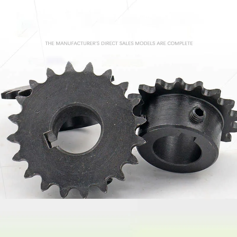 Finished Bore Keyway Single Strand Boss Sprocket 04C 25H 2-Pitch 12T/14T/15T/16T/17T/18T/20T/25T/30T Bore10-15mm Keyway4/5
