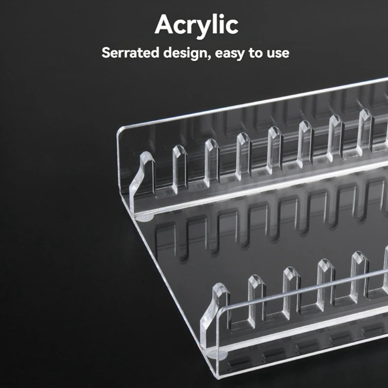 A69F-CD Tempat Penyimpanan Desktop Berdiri, Rak Display CD Dudukan Organizer CD Akrilik, Rak Penyimpanan CD Hingga 12 Kotak CD Standar