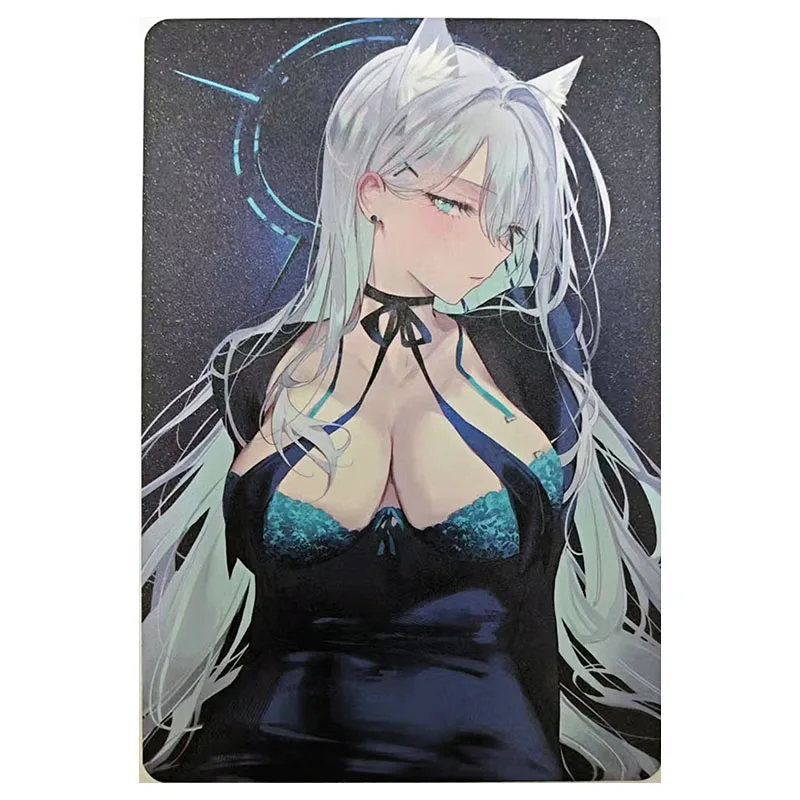 Anime Godin Verhaal Zeldzame A5 Collectible Card Sparkle Jeanne d'Arc Ningguang Eula Robin Ganyu Kafka Speelgoed voor jongens Verjaardagscadeau