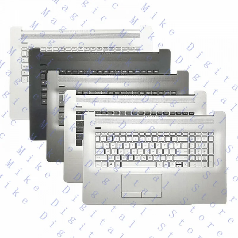 

UU US Keyboard for HP 17-BY CA CR 17Q-CS 470 G7 TPN-I133 Palmrest with Backlit&ODD