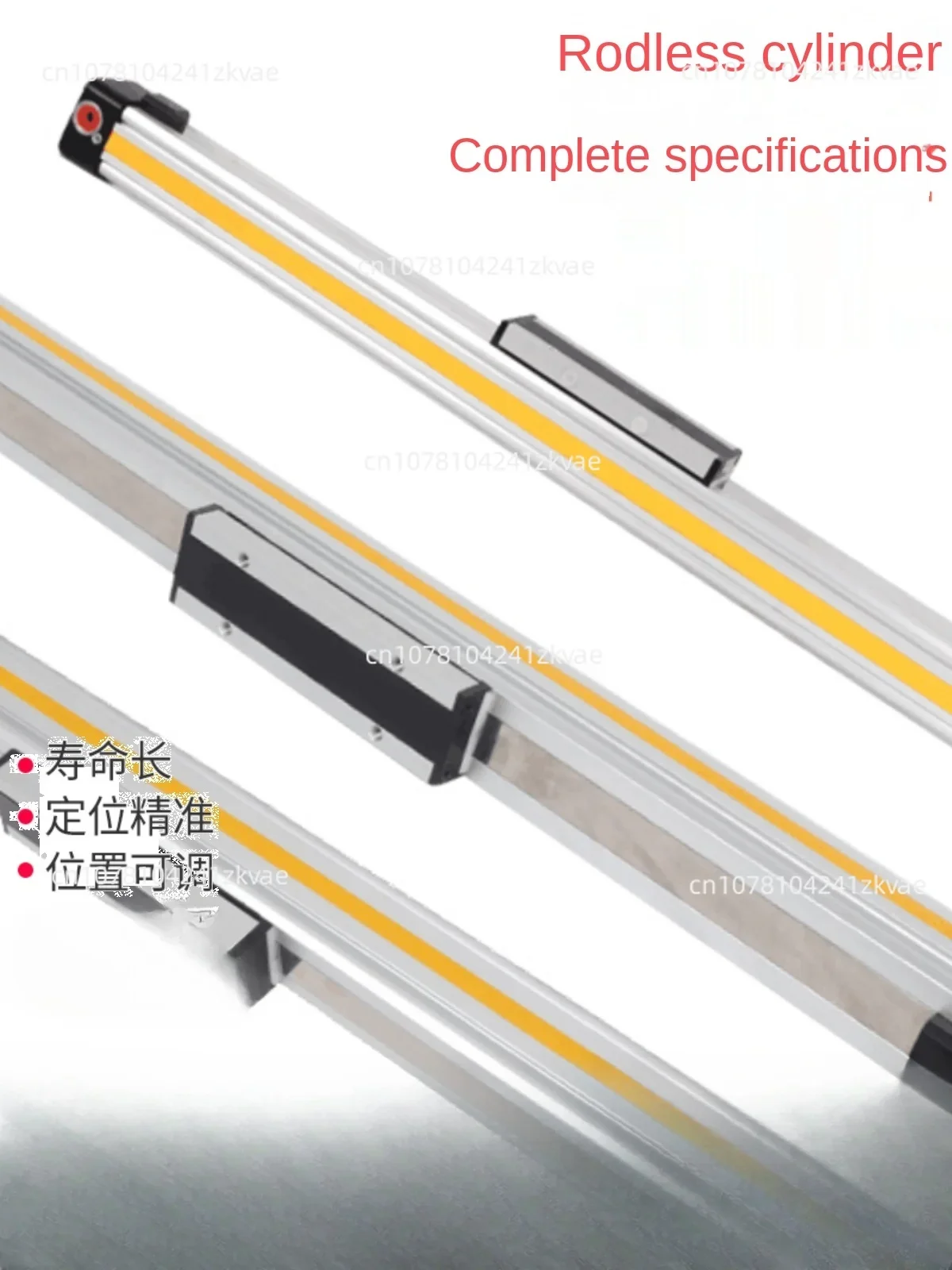 High Speed Mechanical Rail Rodless Cylinder OSP OSP-P25 -2100 -2200 -2300 -2400 -2500