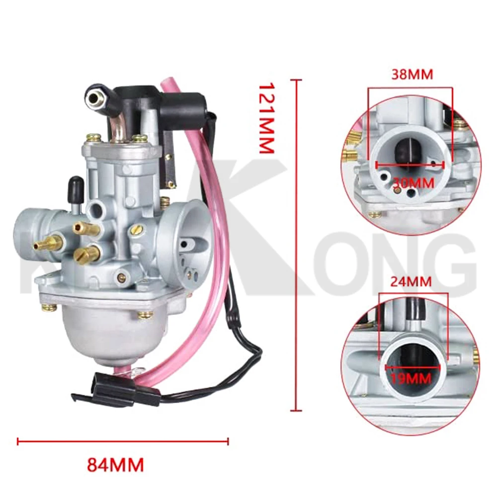 KELKONG PZ19JF 2-Stroke 19mm Carburetor Carb For YAMAHA JOG 90cc 100cc 90 100 AT100