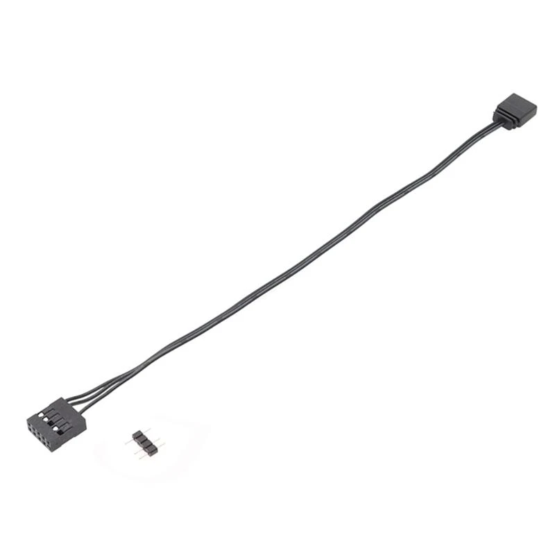 5asd 25/40cm Extension Cable 3Pin 5V RGB Expand Computers PC RGB Fan LED Strips
