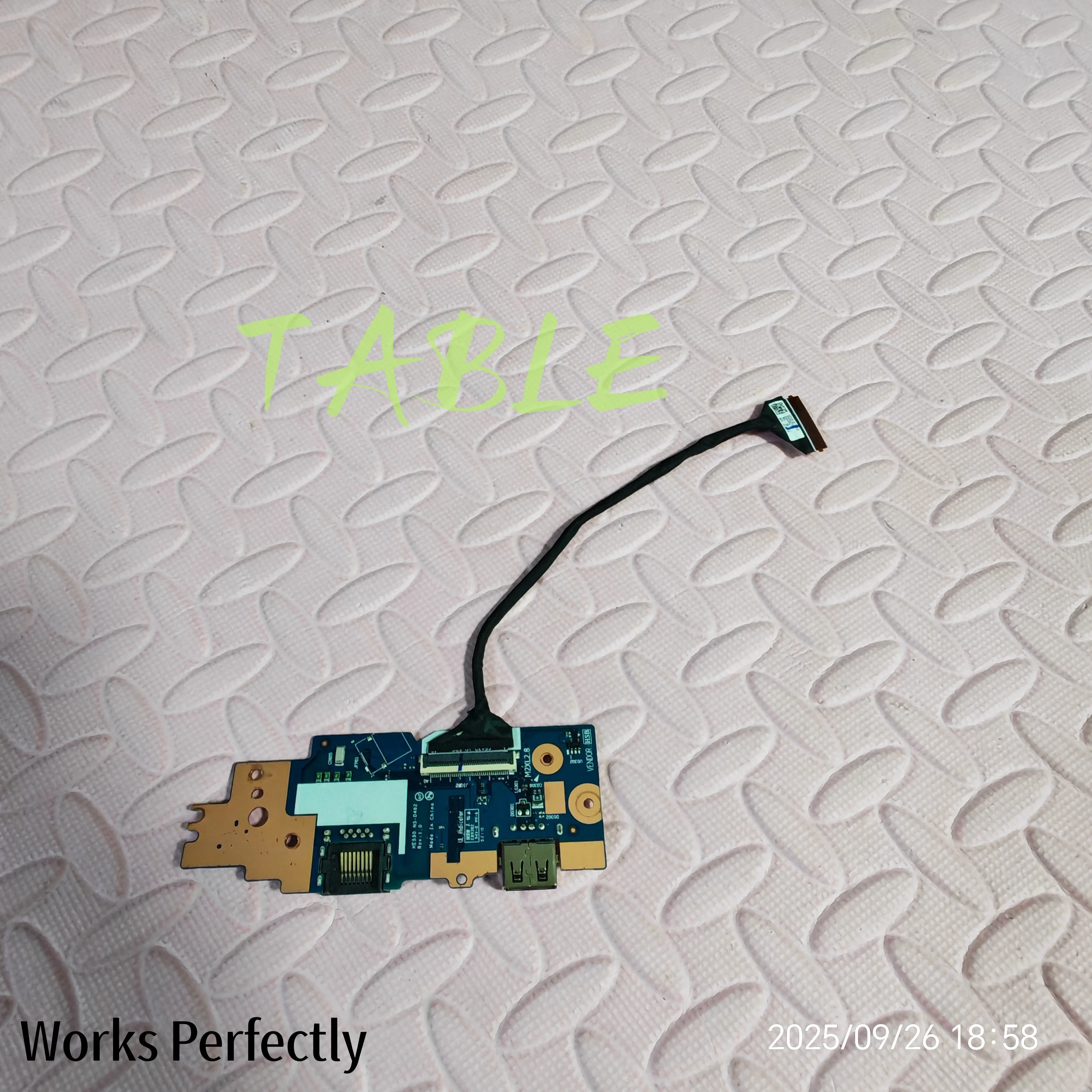 

For Lenovo Thinkpad E15 Gen 2 E15 Gen 3 E15 Gen 4 laptop USB Power button board IO Ethernet Board GE5B0 NS-D013 NS-E212 NS-D482