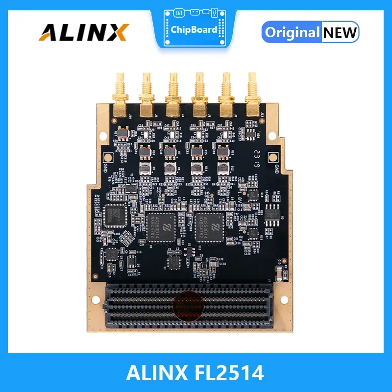 Alinx FL2514: 4-way 250MSPS 14-bit analog-to-digital module supports 4-way AD input standard LPC FMC interface