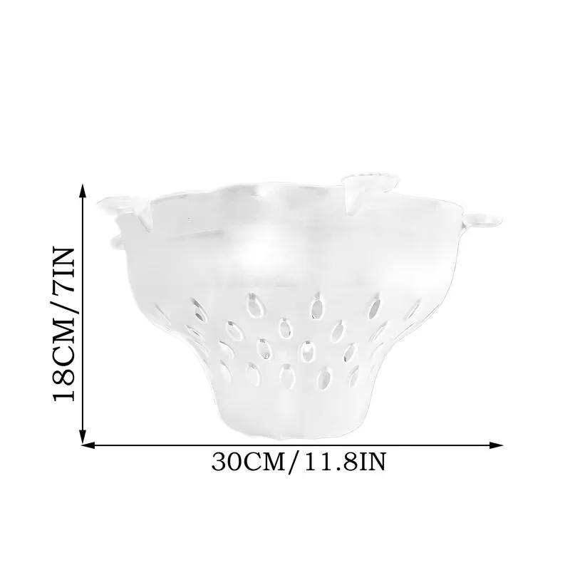 소 젖꼭지 커버, 송아지 이유기, 투명, 6개의 고리 구멍, 유방 쉘, 착유 중지, 가금류 번식 방지 도구