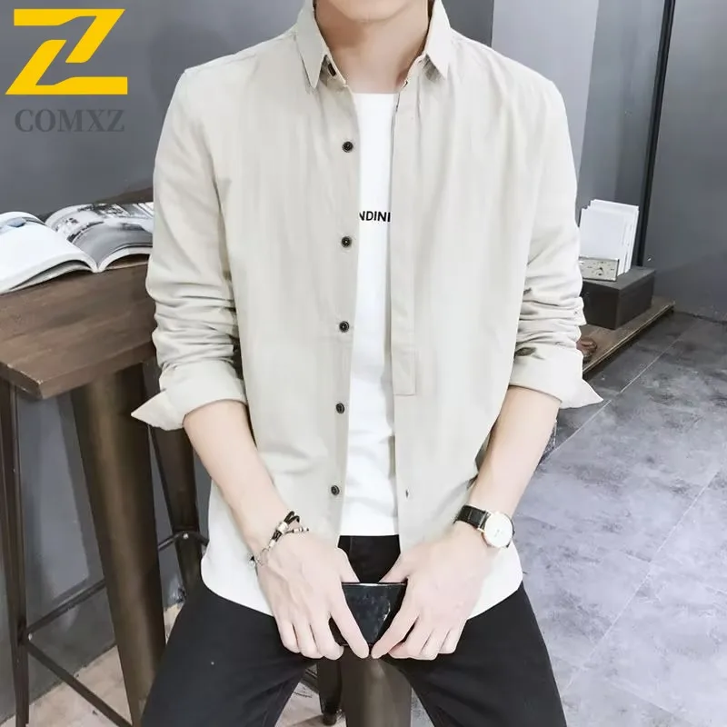 

Business Casual Male Jacket 2025 Lightw Luxurious Outdoor Office Coat Premium Comfort Wear Spring And Autumn Mens New Clothing