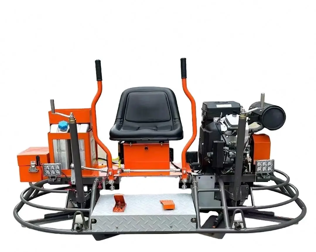 Factory Supply Ride on Machines Petrol Polishing Concrete Finishes Power Trowel Machine