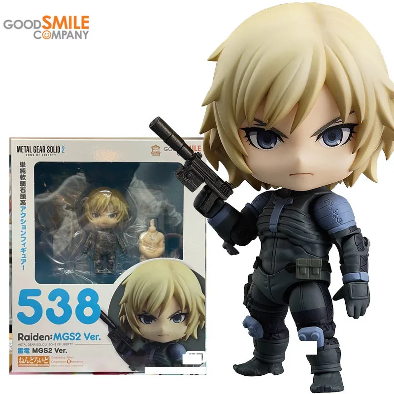 

GSC Original Nendoroid METAL GEAR SOLID 2: SONS OF LIBERTY Joints Movable Kawaii 10CM MGS2 Anime Action Figures Toys Kids Gifts