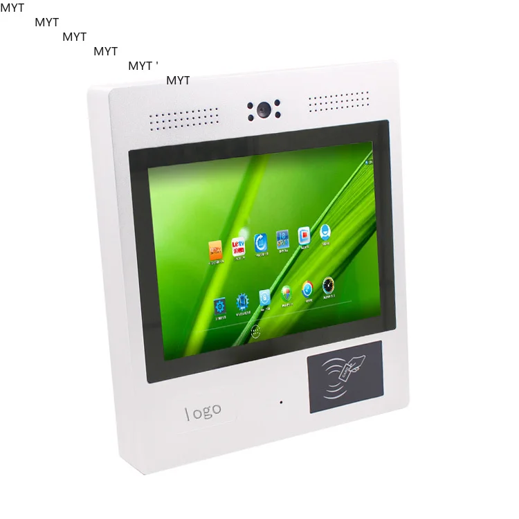 2025 الأكثر مبيعاً موديلات جديدة 7 8 10 12 بوصة جدار جبل POE بالطاقة المنزل الذكي باب الوصول إلى الفيديو نظام الاتصال الداخلي مع نظام أندرويد OS RF